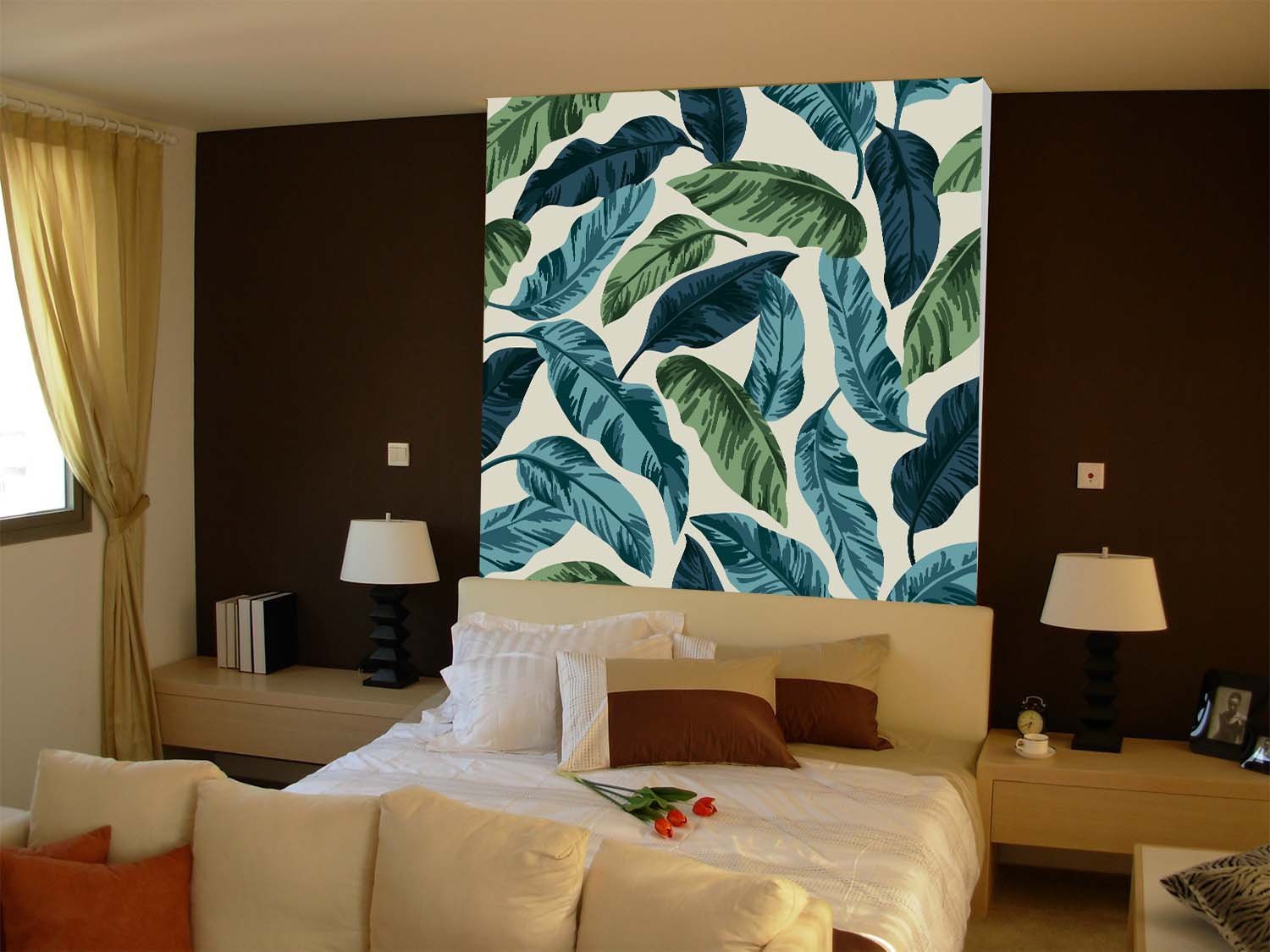 3D Green Leaf 200 Wallpaper AJ Wallpaper