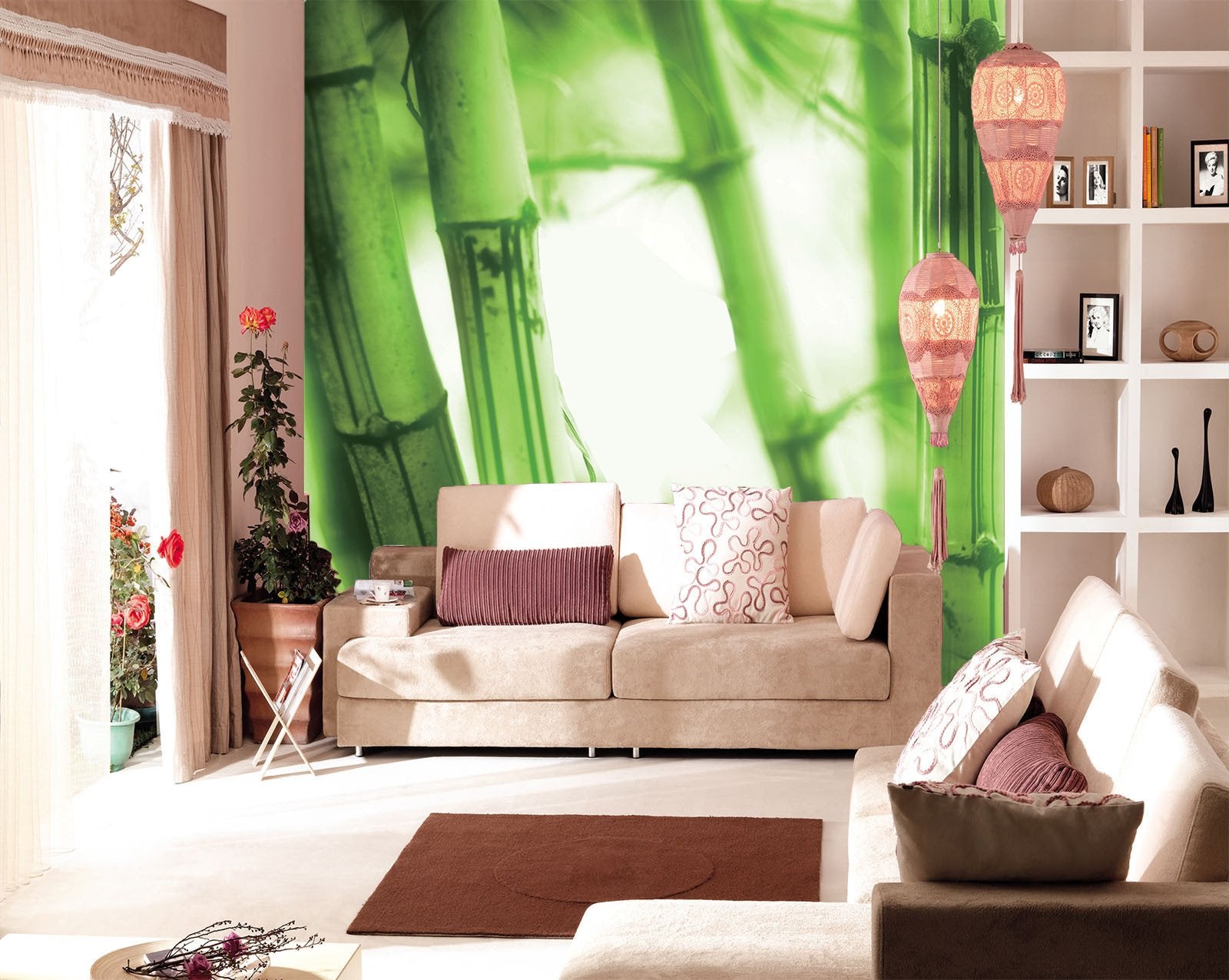 Fresh Bamboos Wallpaper AJ Wallpaper