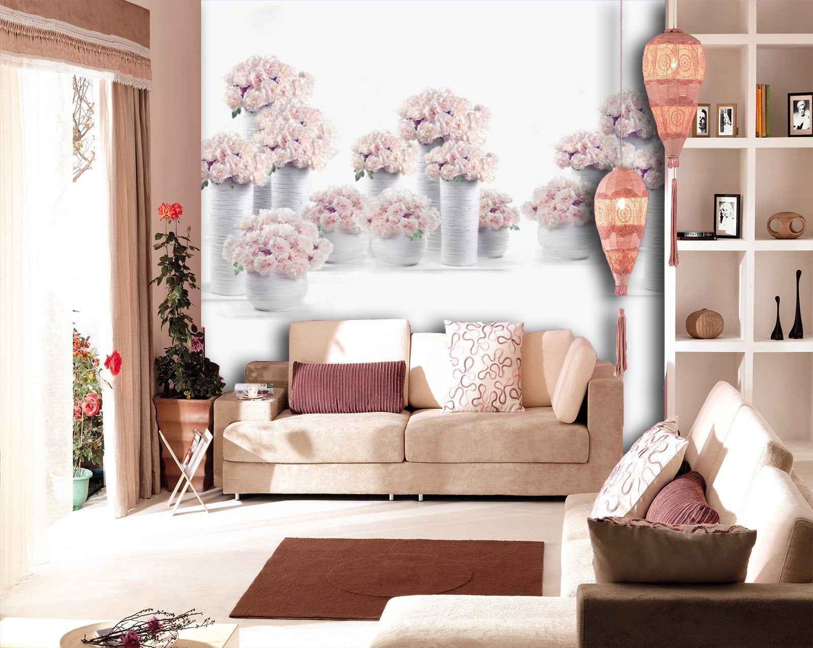 Pink Flowers 45 Wallpaper AJ Wallpaper 1