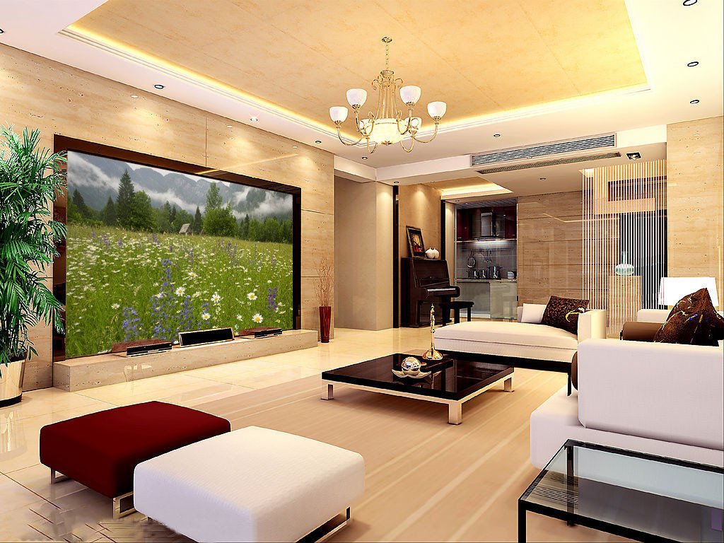 Mountains Wildflowers 1 Wallpaper AJ Wallpaper