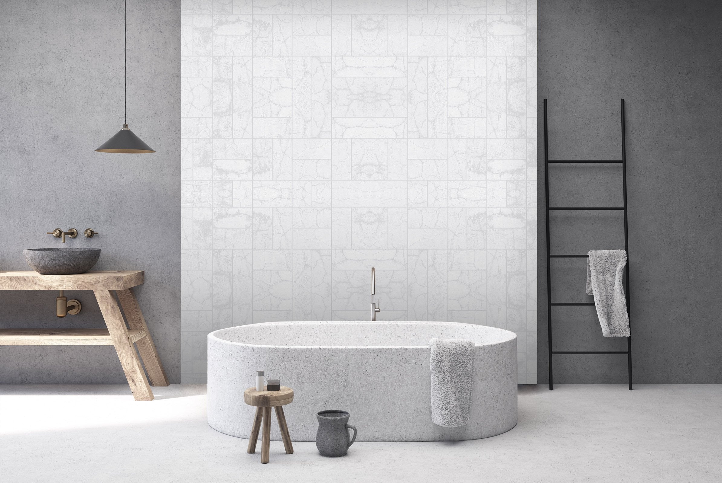 3D Rectangle Texture 083 Marble Tile Texture Wallpaper AJ Wallpaper 2