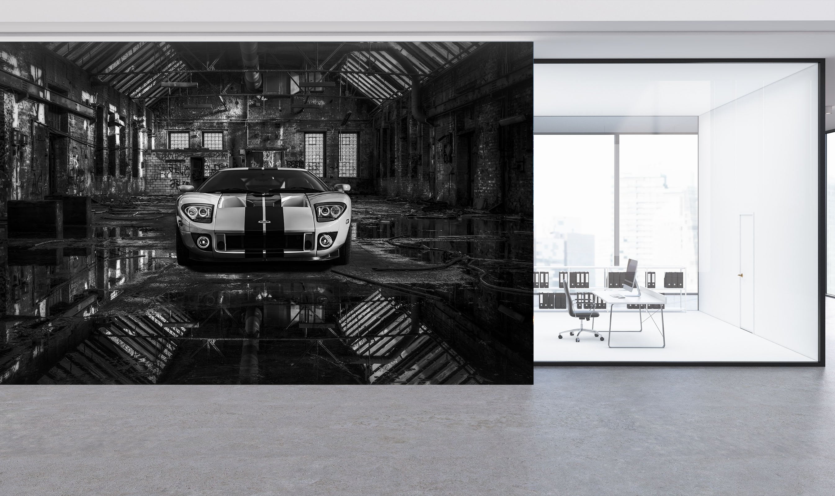 3D Car 990 Vehicle Wall Murals Wallpaper AJ Wallpaper 2