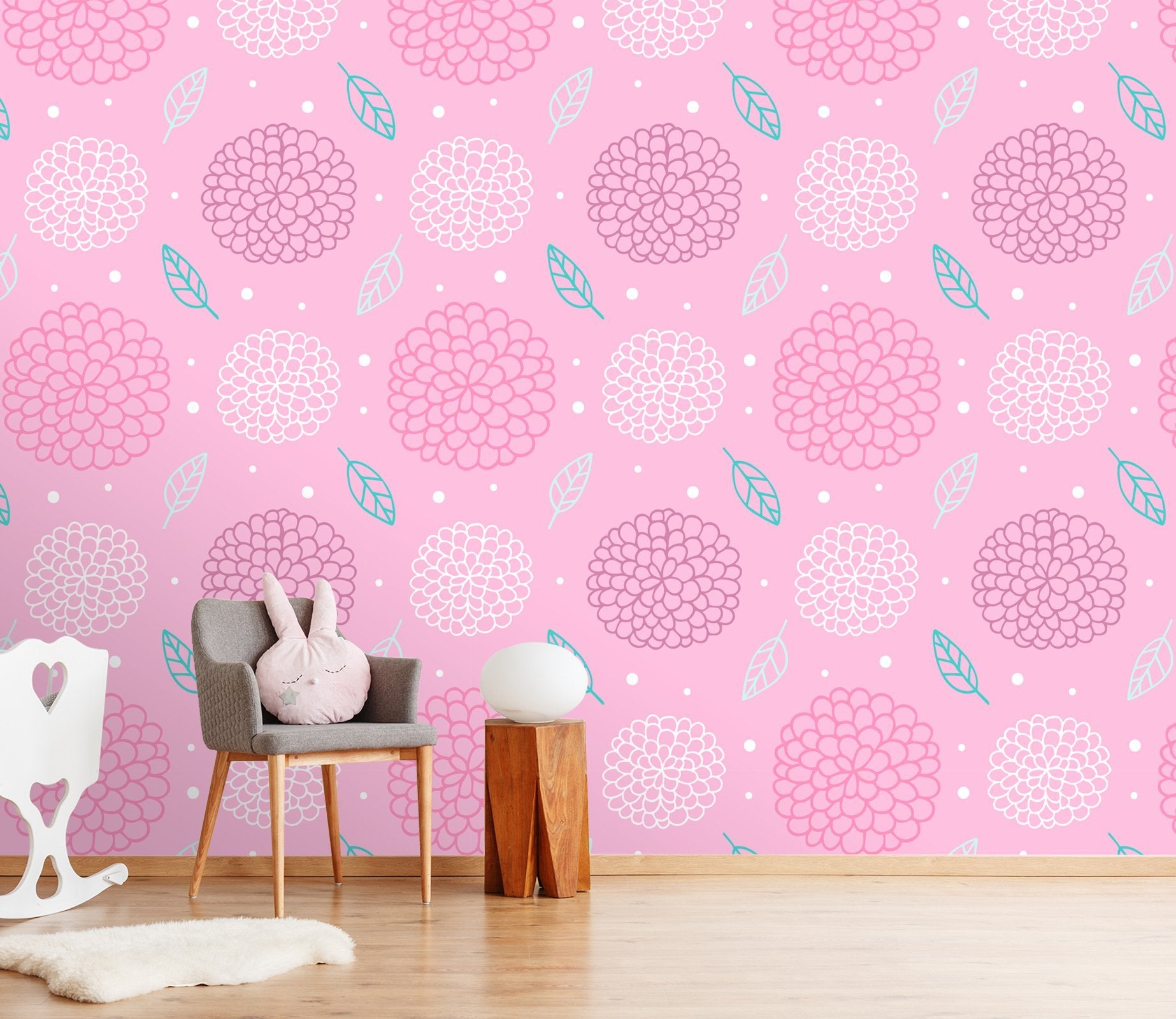 3D Flower Leaf 229 Wallpaper AJ Wallpaper