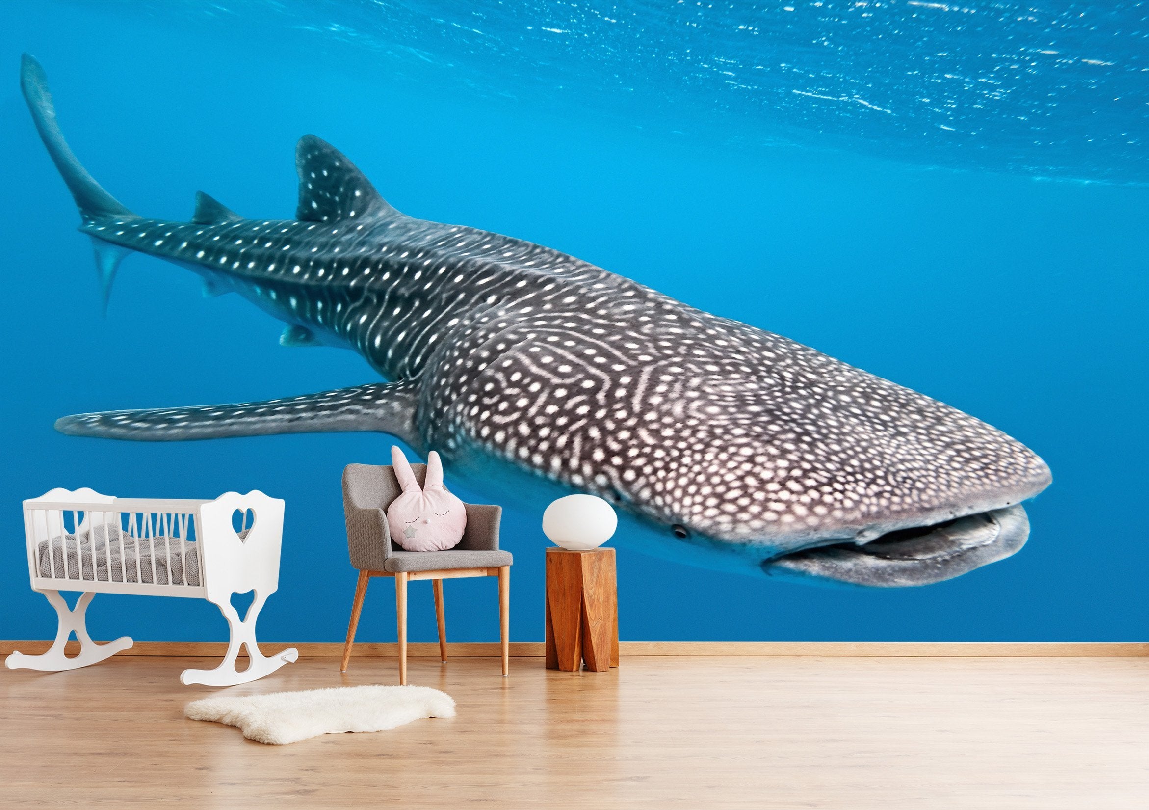 3D Big Fish Swimming 043 Wallpaper AJ Wallpaper