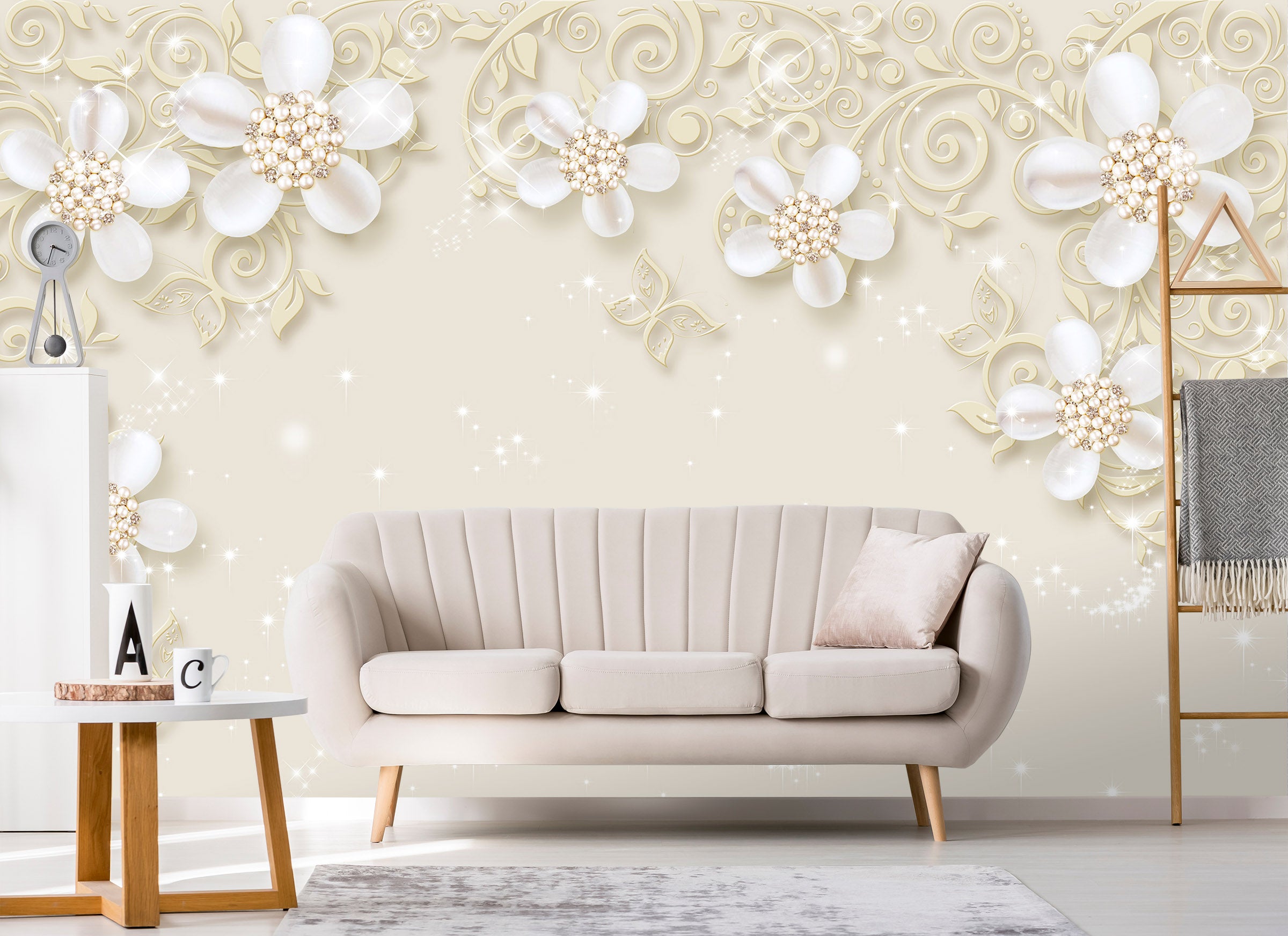 3D Fresh Flowers 1491 Wall Murals