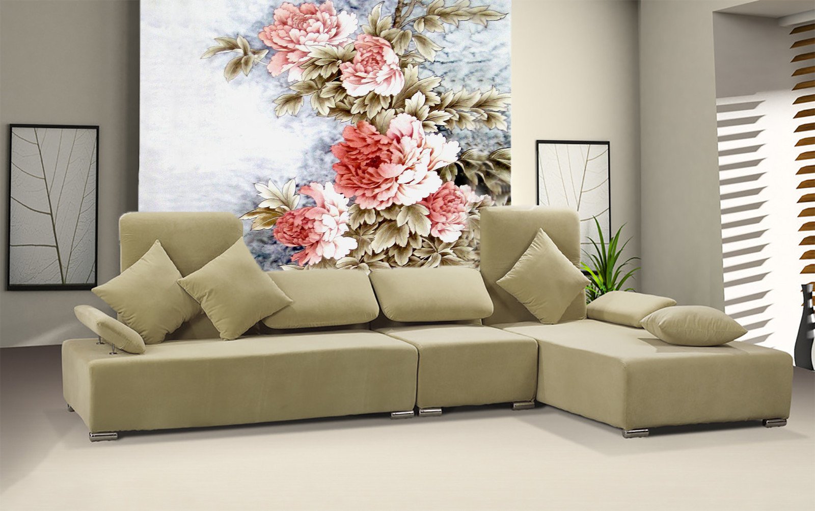 Pink Peony 53 Wallpaper AJ Wallpaper 1