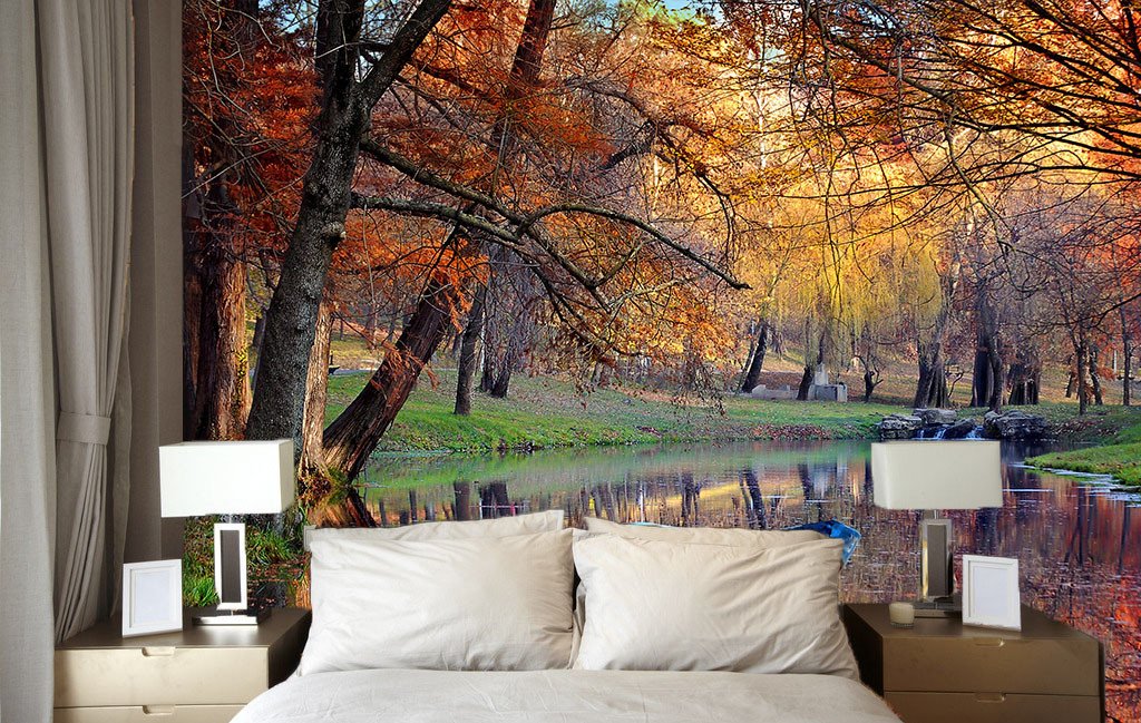 Solitary Boat Wallpaper AJ Wallpaper