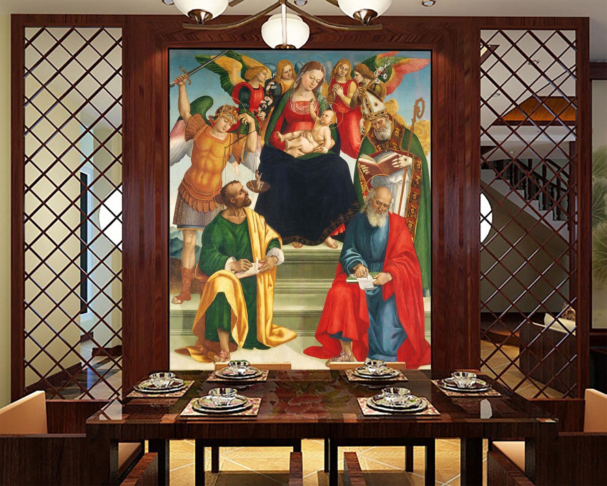 3D Defend The Baby 361 Wallpaper AJ Wallpaper