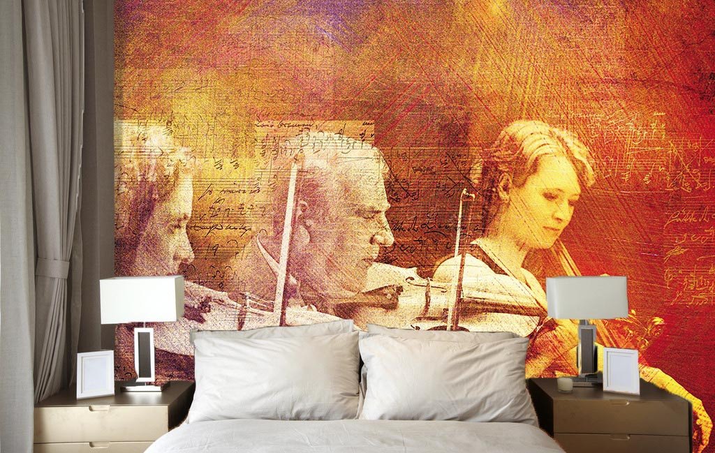 Cello Violin Ensemble Wallpaper AJ Wallpaper