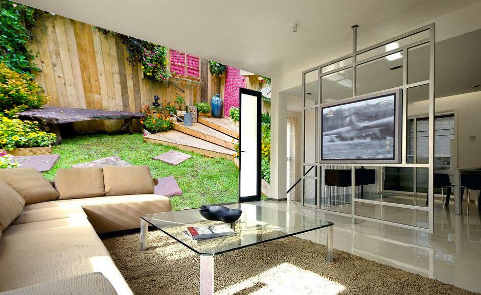 Back Yard Wallpaper AJ Wallpaper