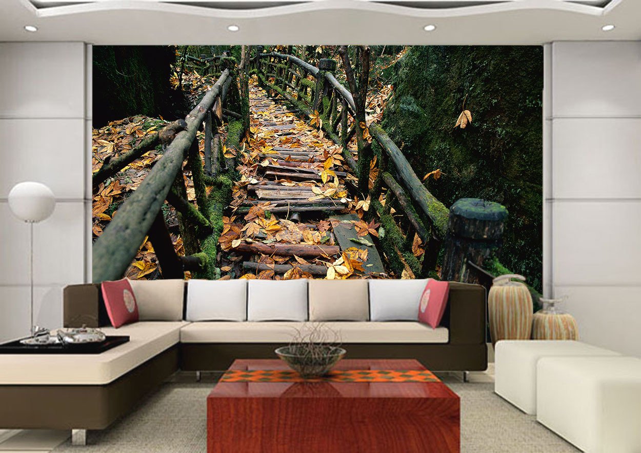 Forest Wood Road Wallpaper AJ Wallpaper