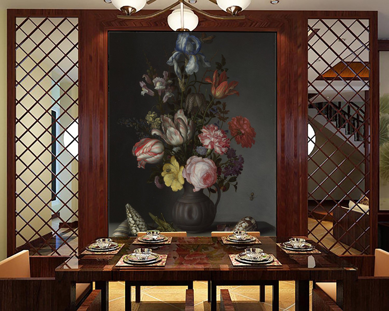 Table Arrangement Wallpaper AJ Wallpaper 2