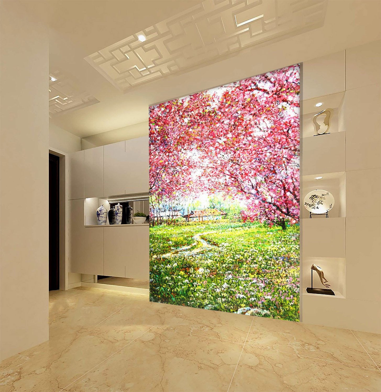 Bright Garden Wallpaper AJ Wallpaper