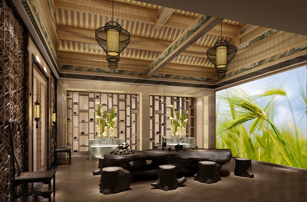 Green Wheat Wallpaper AJ Wallpaper