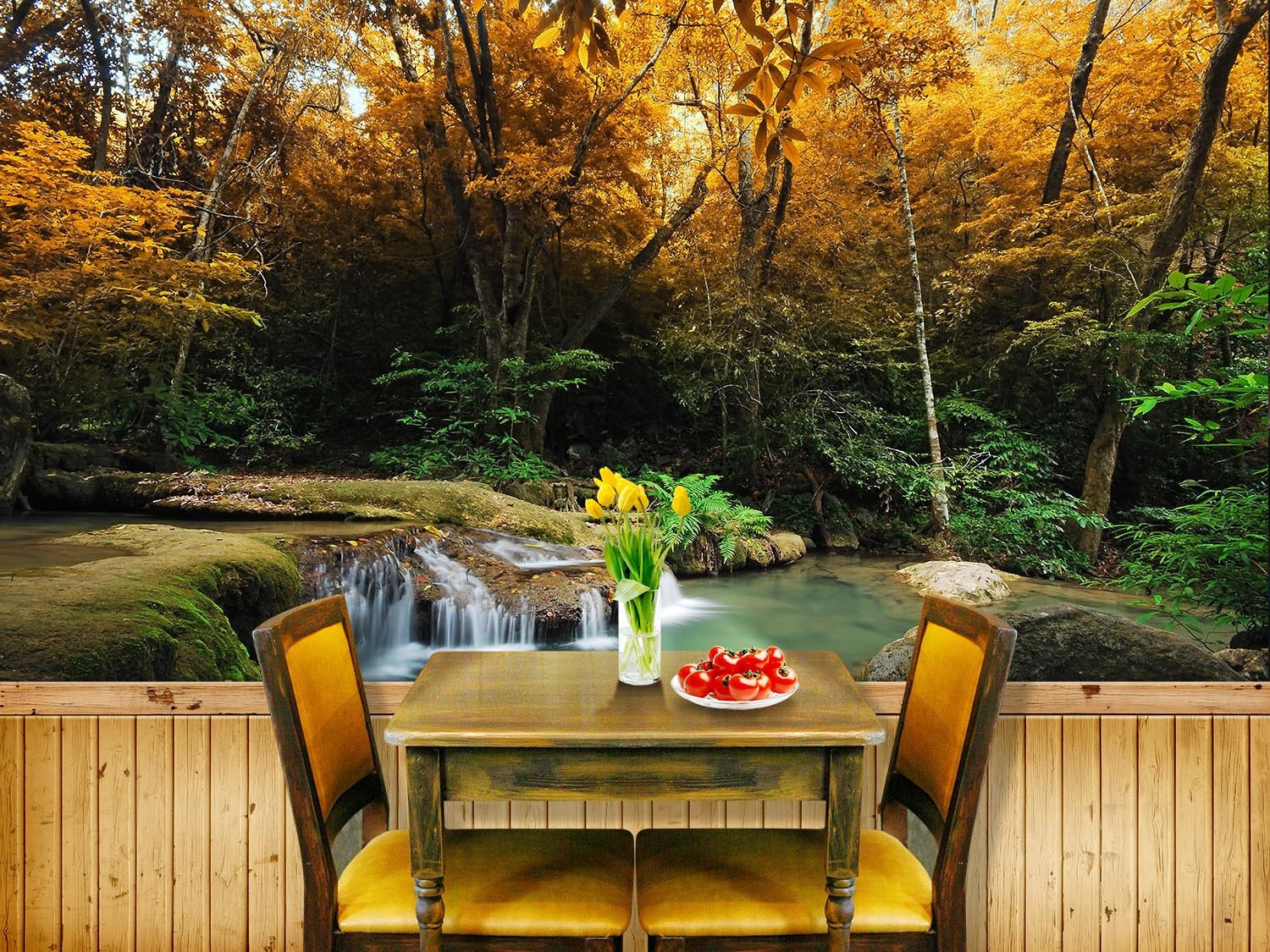 Forest River Wallpaper AJ Wallpaper