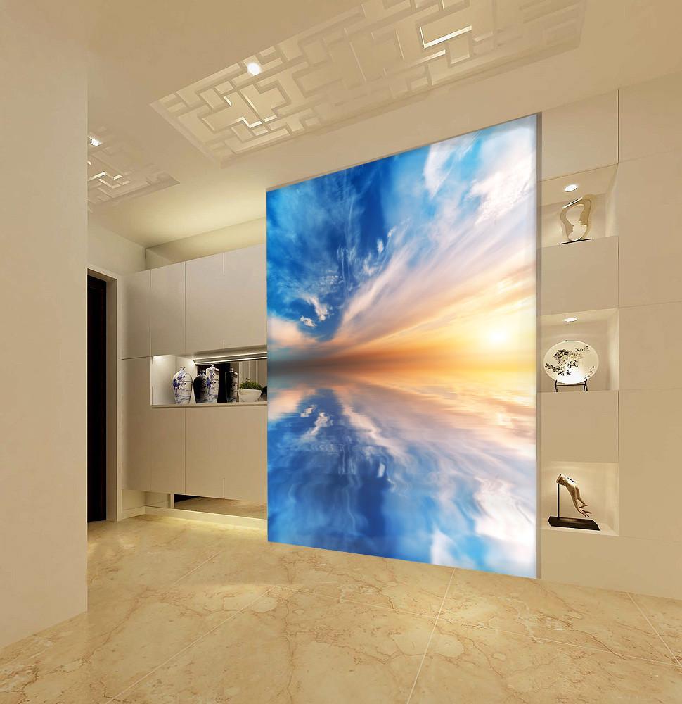 Sea Melted Into Sky Wallpaper AJ Wallpaper