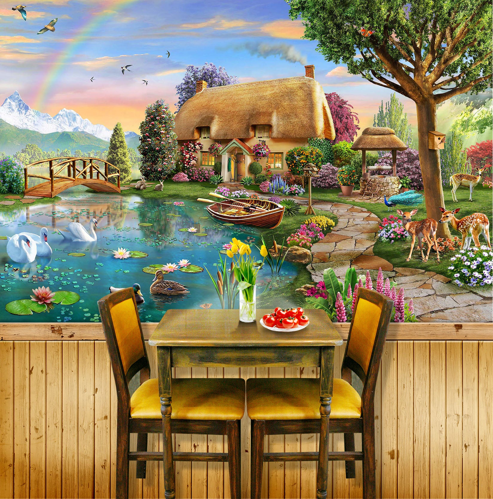 3D Beautiful Farm 1426 Adrian Chesterman Wall Mural Wall Murals