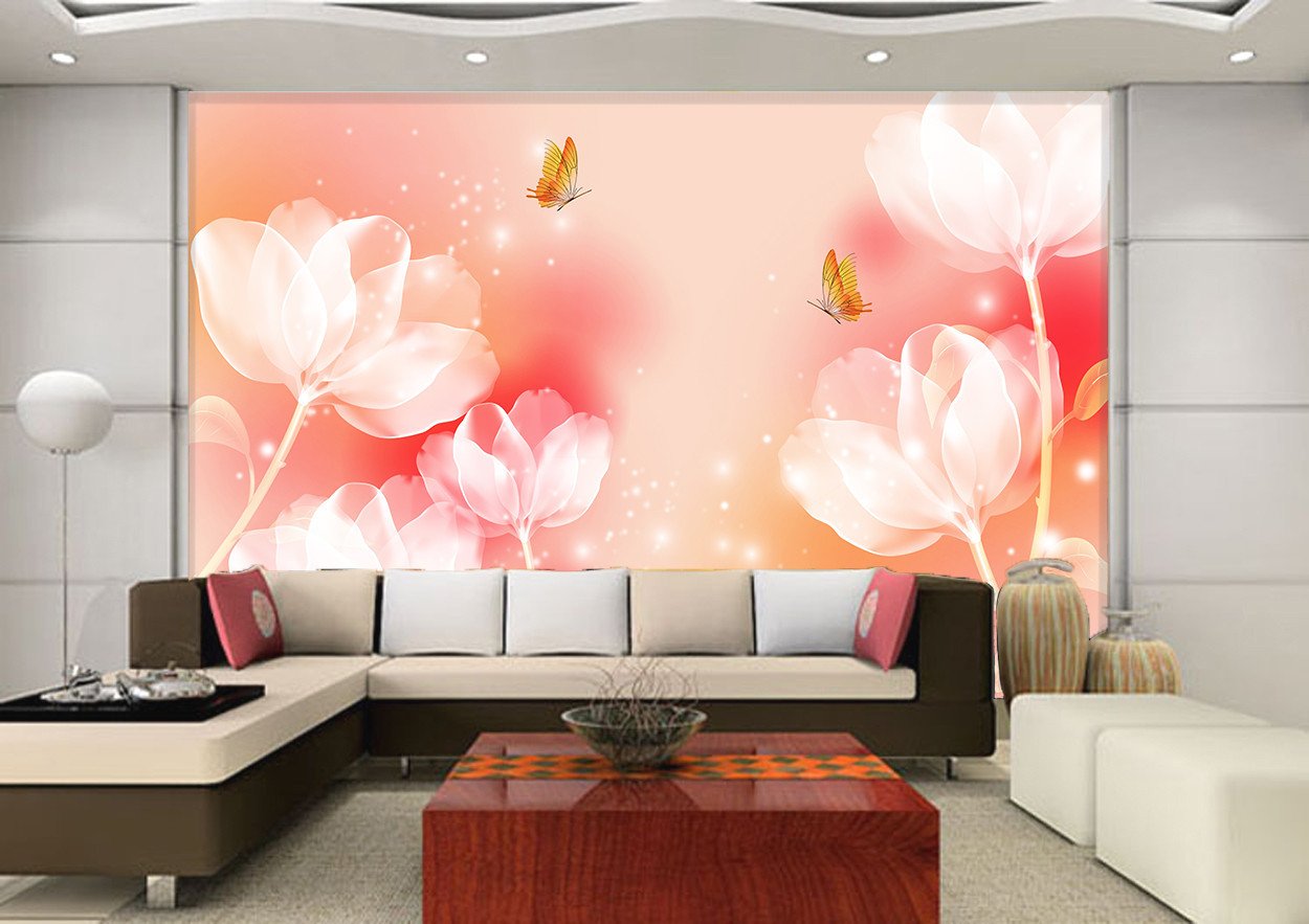 3D Fairy Pure Louts Flower 26 Wallpaper AJ Wallpaper