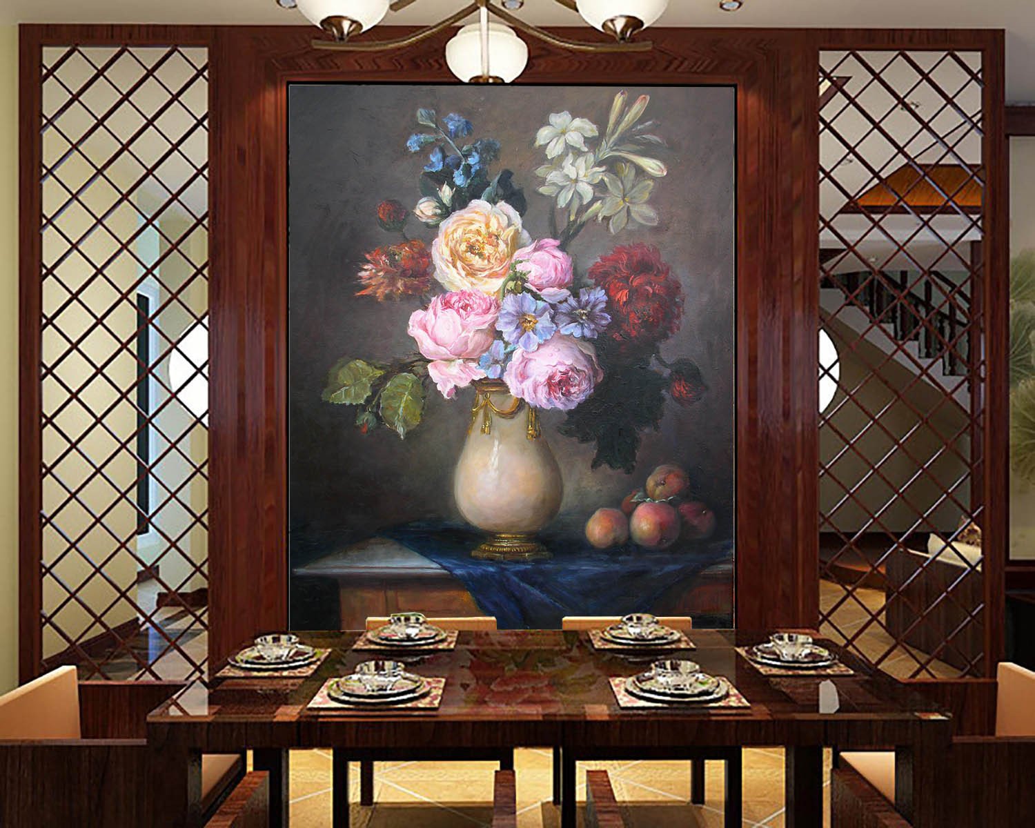 Exquisite Vase Wallpaper AJ Wallpaper 2