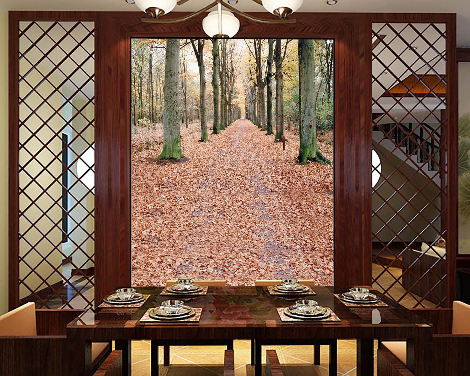 Forest Fallen Leaves 2 Wallpaper AJ Wallpaper