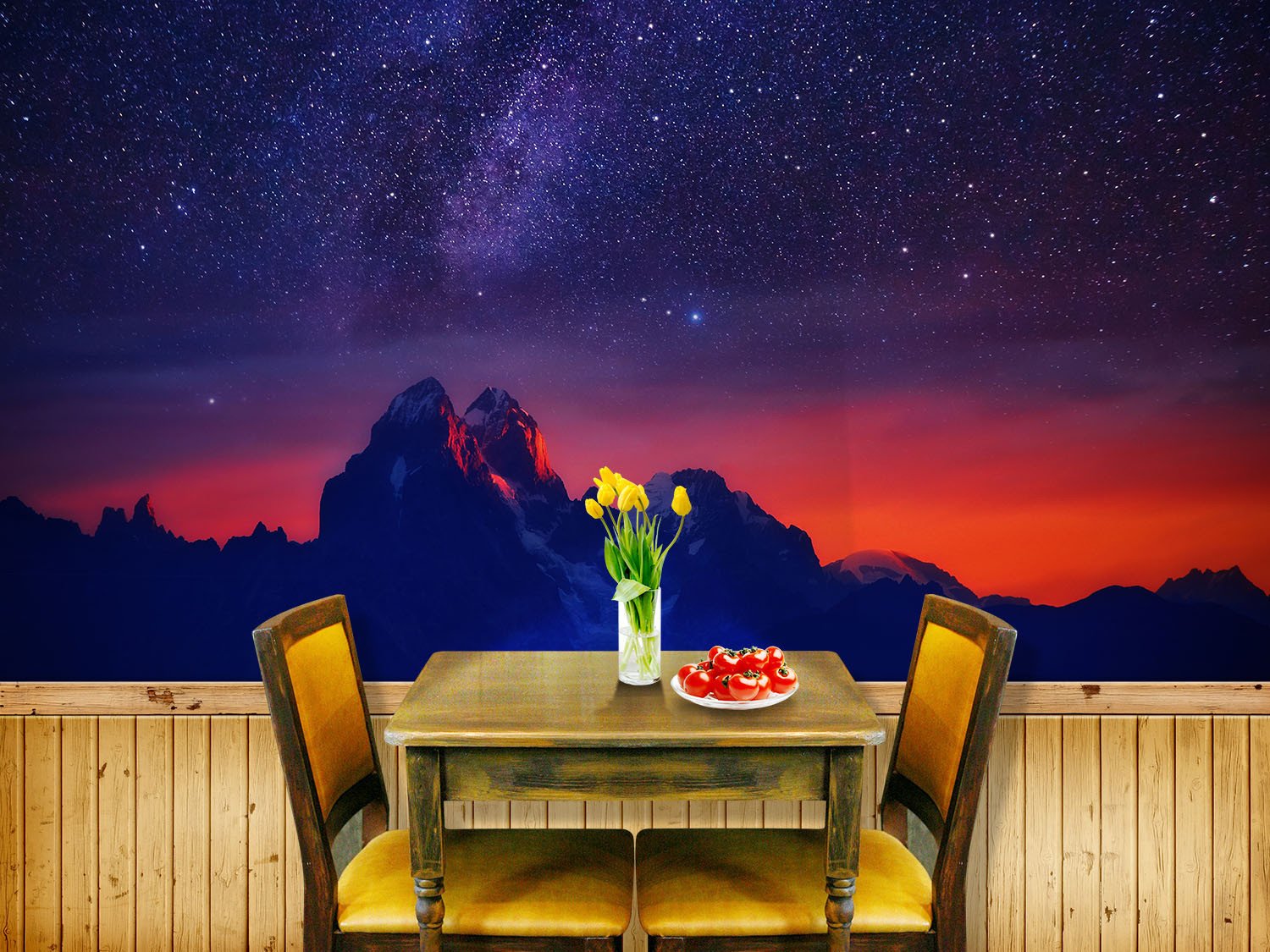 Beautiful Starry Sky 1 Wallpaper AJ Wallpaper