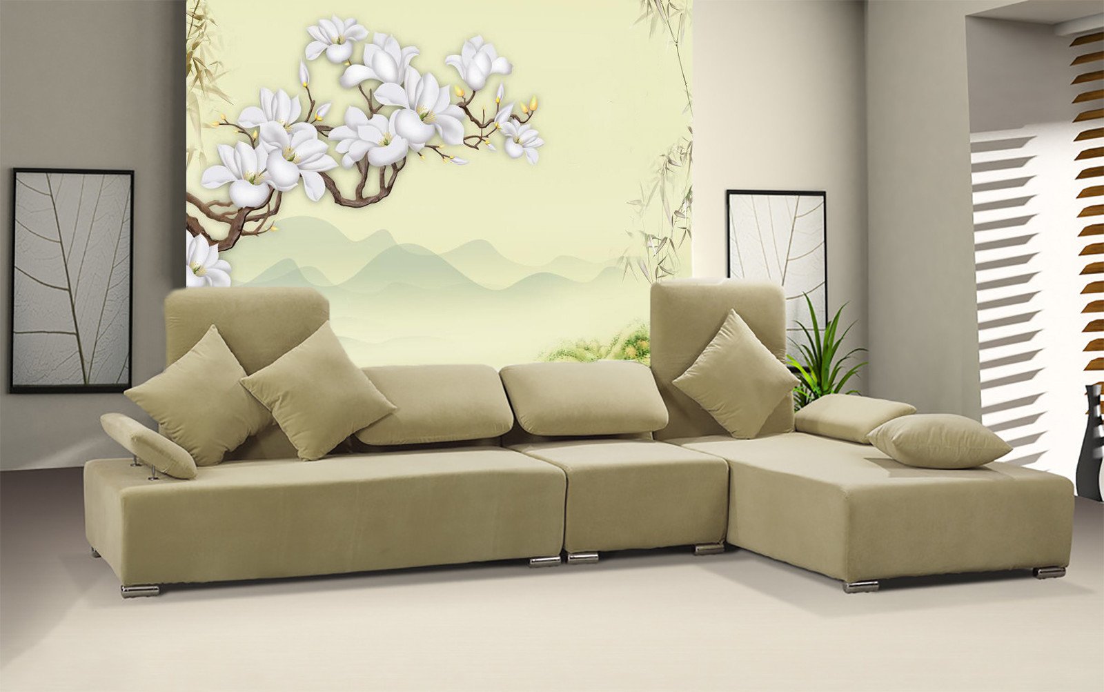 Painting White Flower 67 Wallpaper AJ Wallpaper 1