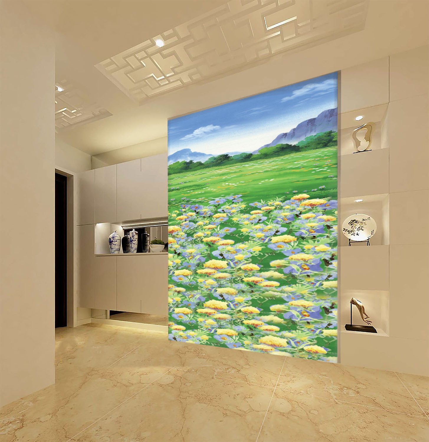 Wild Blossoms Wallpaper AJ Wallpaper