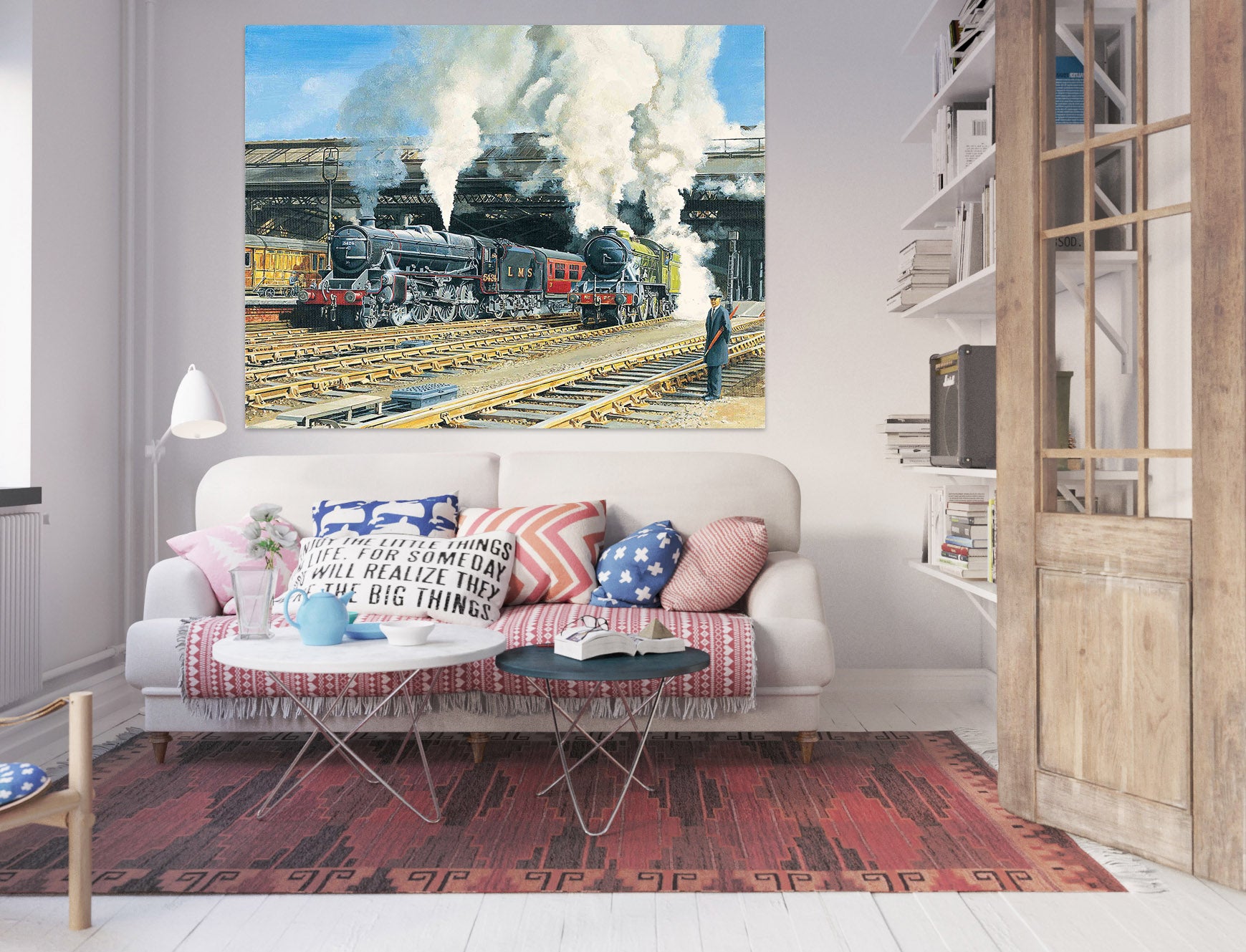 3D Full Steam Ahead 034 Trevor Mitchell Wall Sticker
