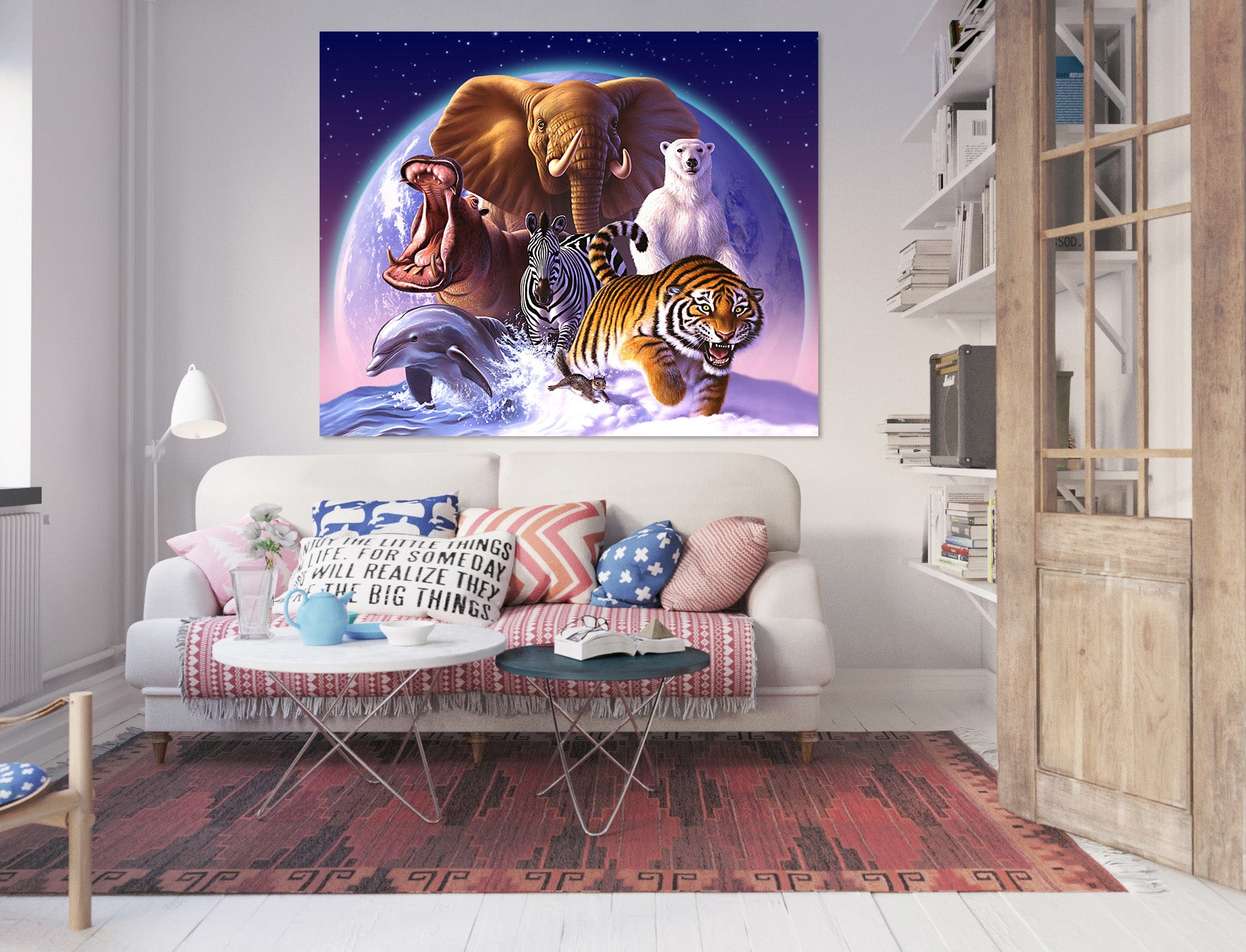 3D Wild World 024 Jerry LoFaro Wall Sticker