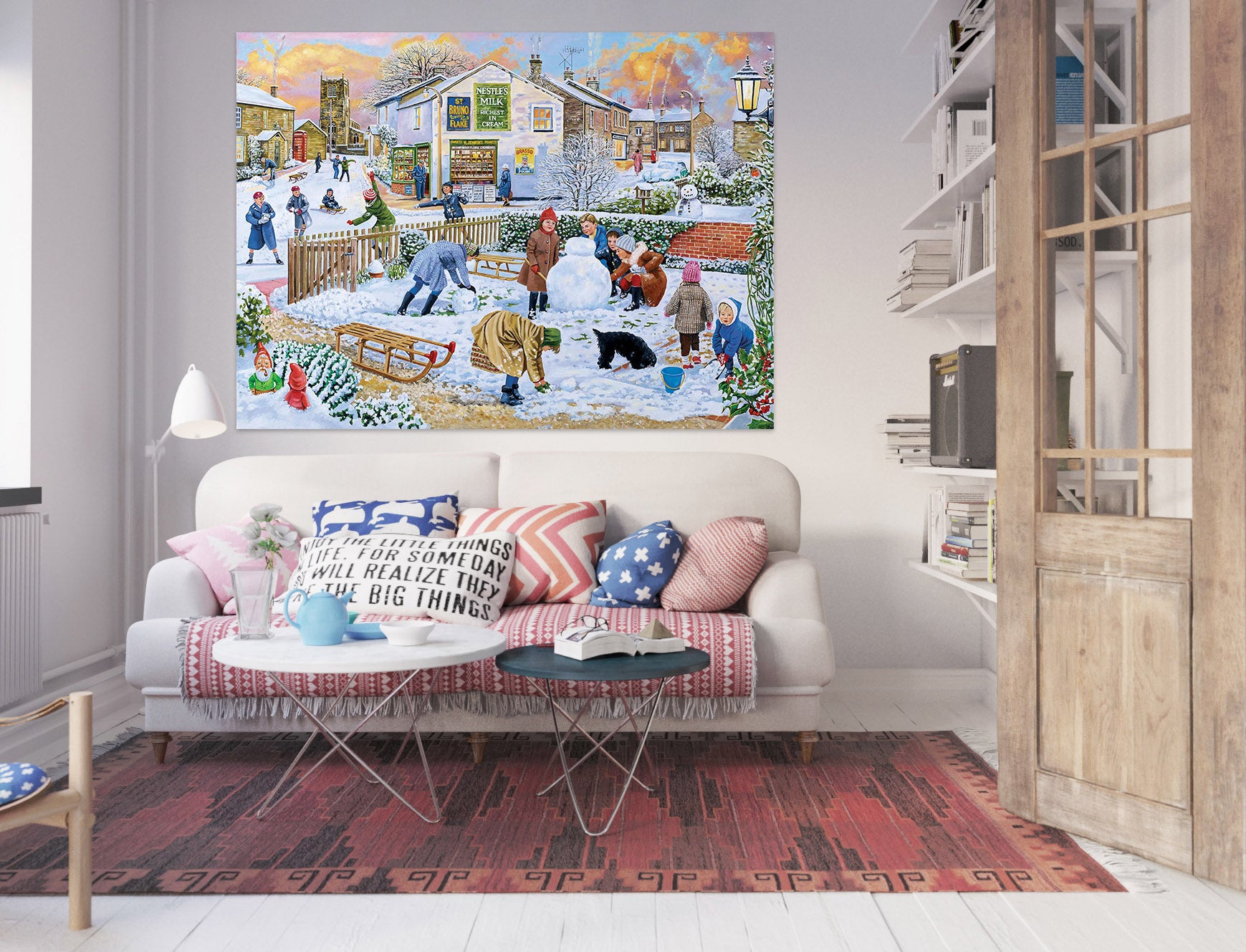 3D Winter Games 087 Trevor Mitchell Wall Sticker