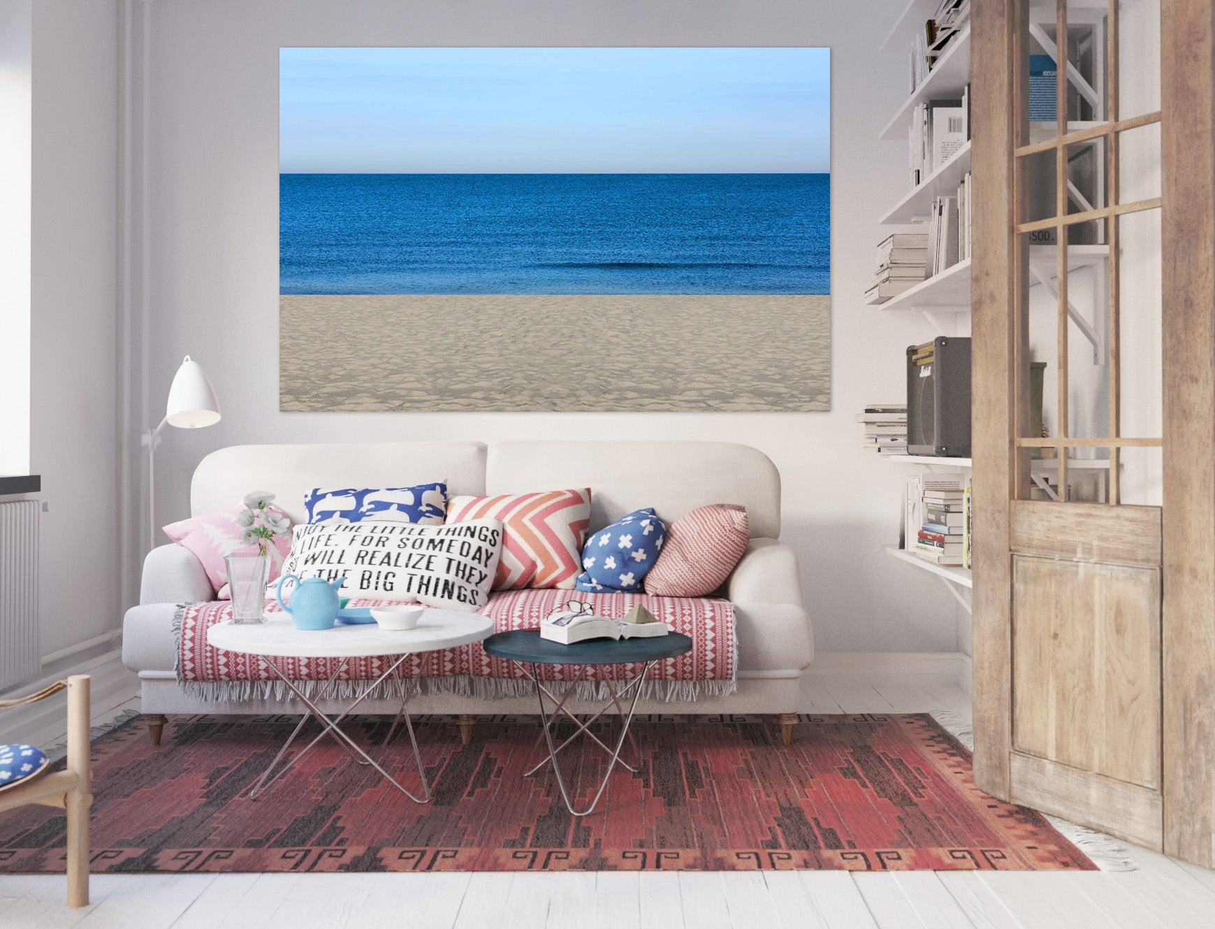 3D Sea Beach 153 Marco Carmassi Wall Sticker