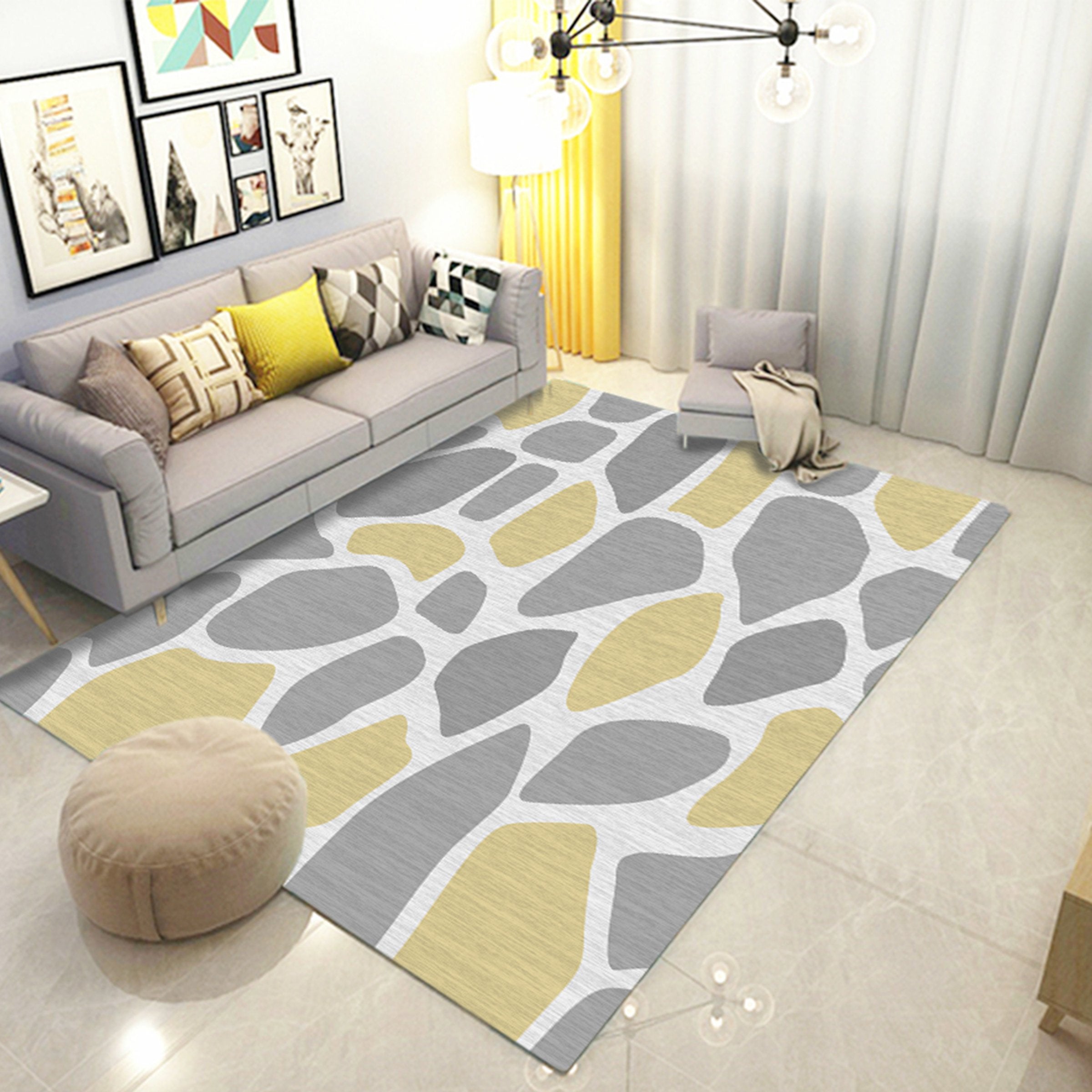 3D Color Pattern WG267 Non Slip Rug Mat Mat AJ Creativity Home