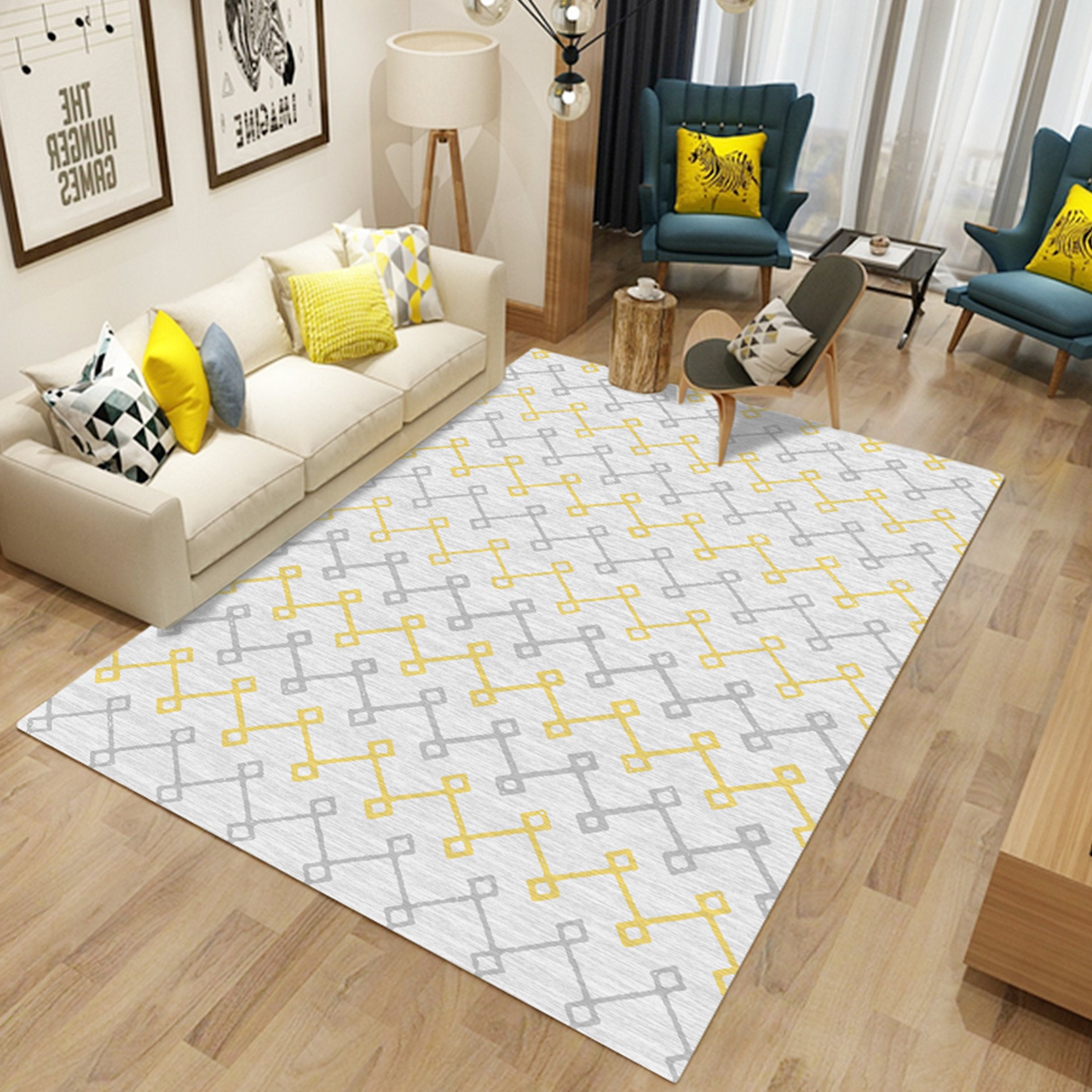 3D Color Pattern WG275 Non Slip Rug Mat Mat AJ Creativity Home