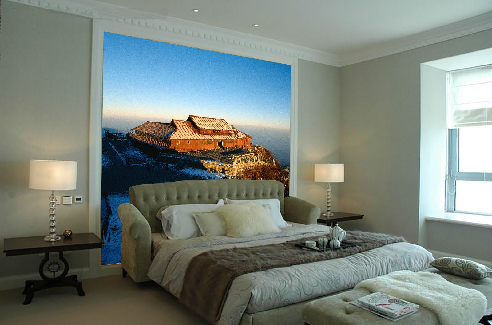 Hilltop Palace Wallpaper AJ Wallpaper