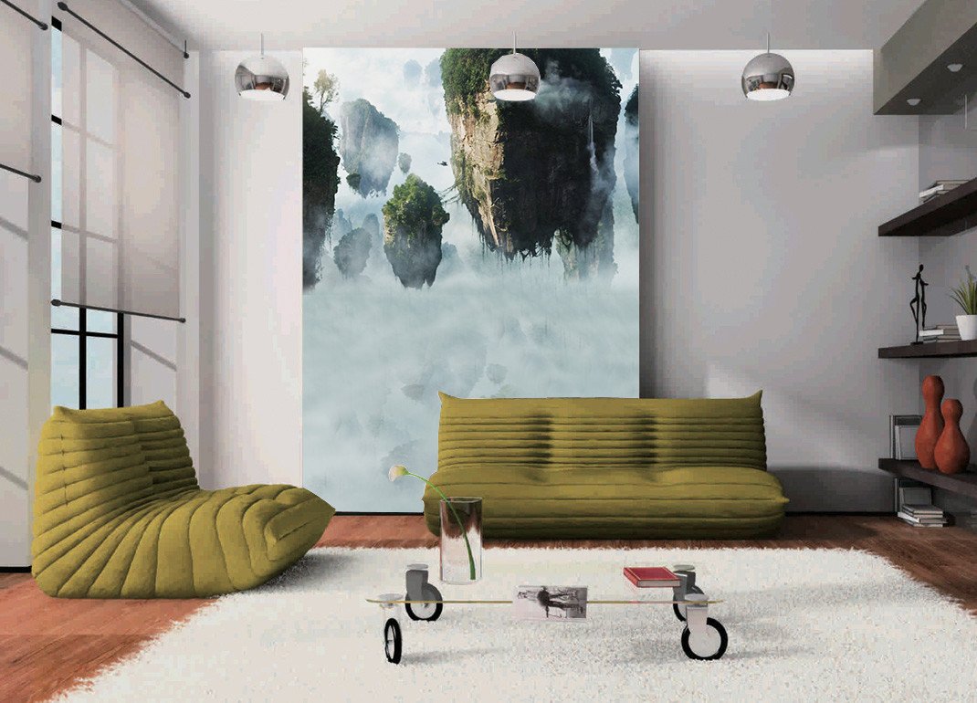 Floating Hills Wallpaper AJ Wallpaper