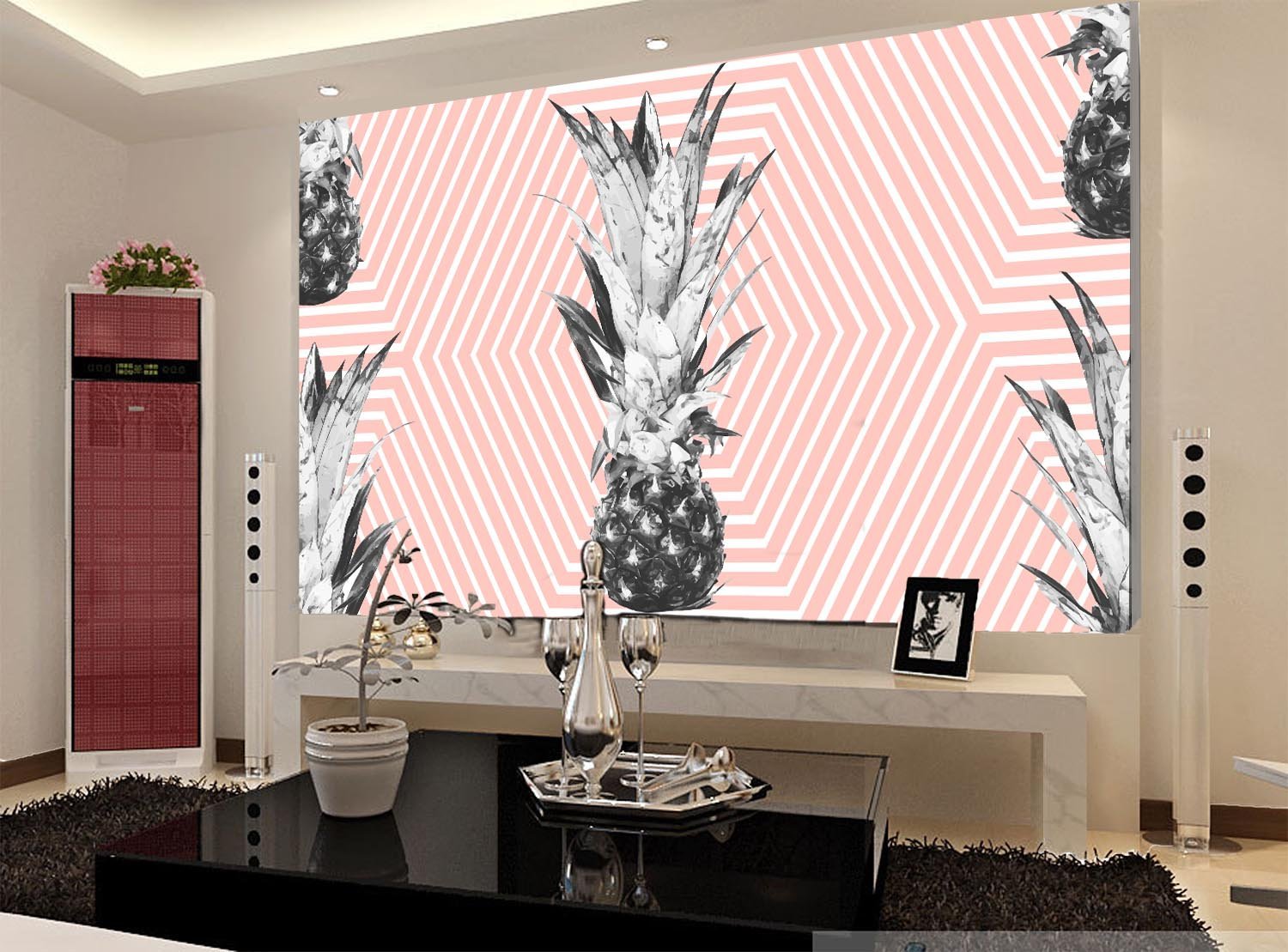 3D Red Background 148 Wallpaper AJ Wallpaper