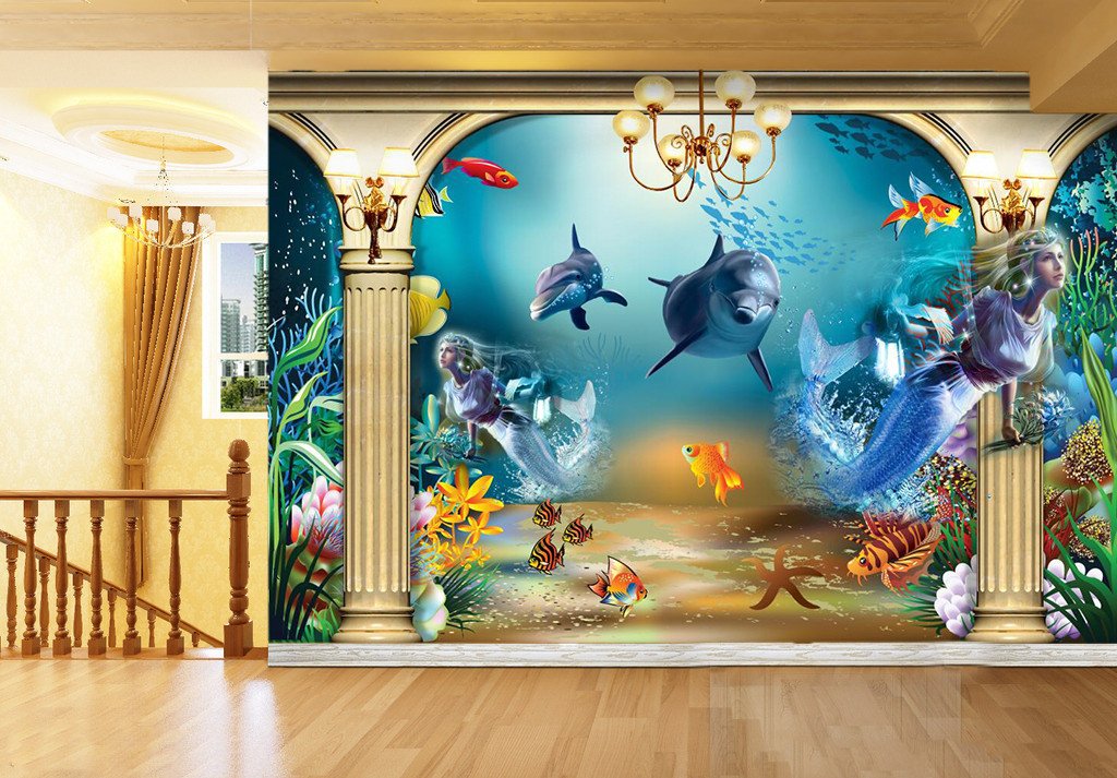 Lovely Swimming Dolphin 56 Wallpaper AJ Wallpaper 1