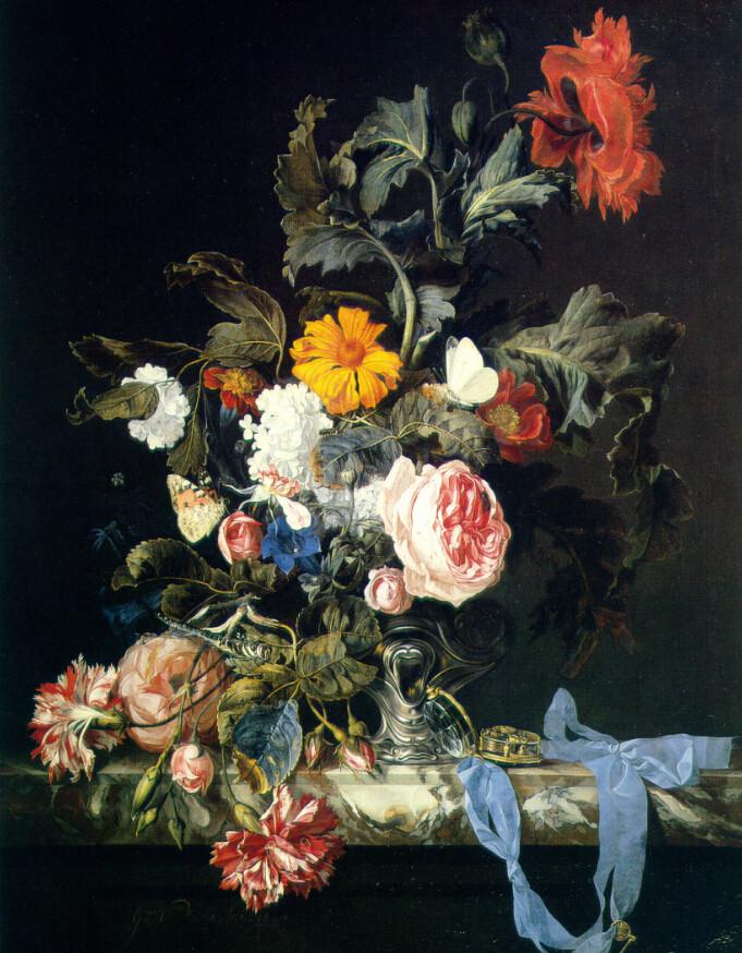 Blossoms Vase Wallpaper AJ Wallpaper