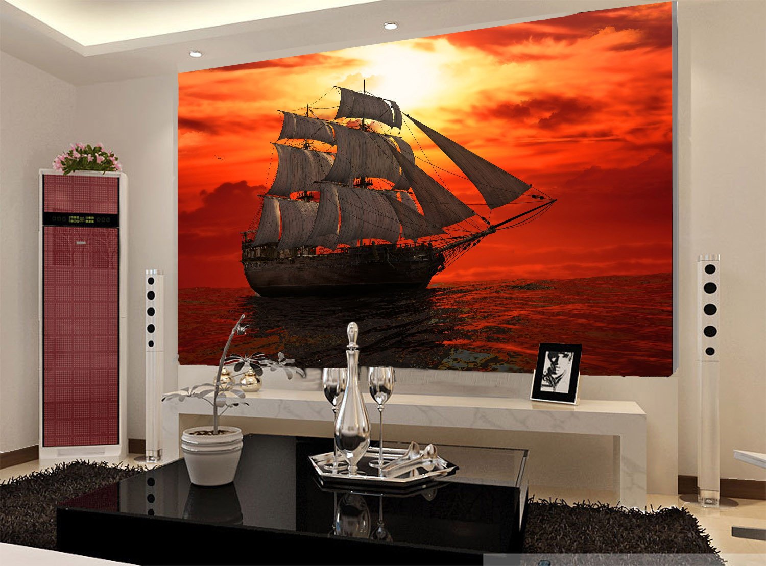 Schooner Wallpaper AJ Wallpaper