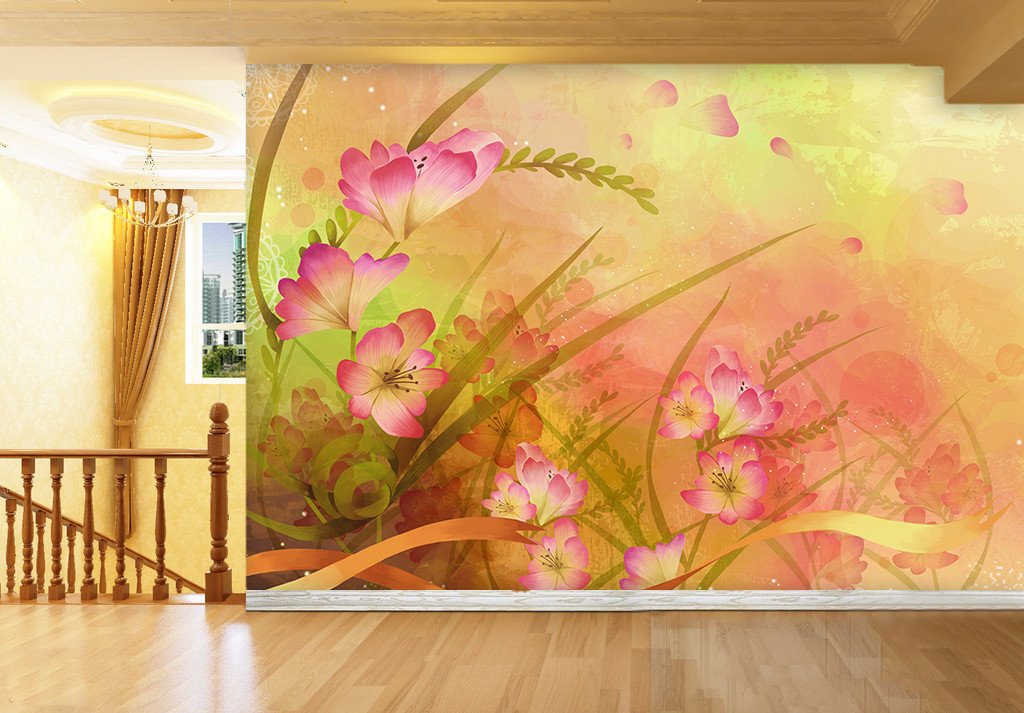 3D Wild Fairy Flower 42 Wallpaper AJ Wallpaper 2