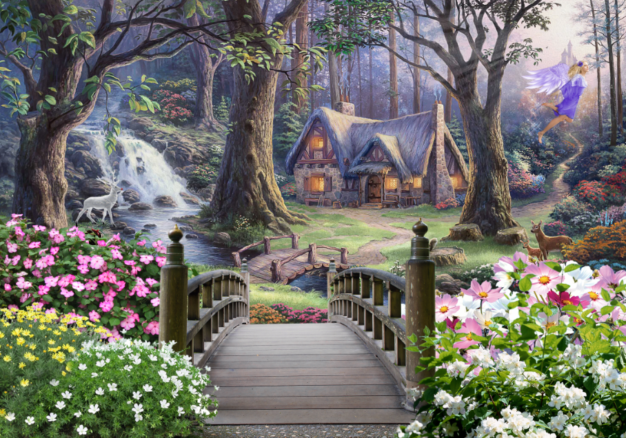 Elves Home Wallpaper AJ Wallpaper 2