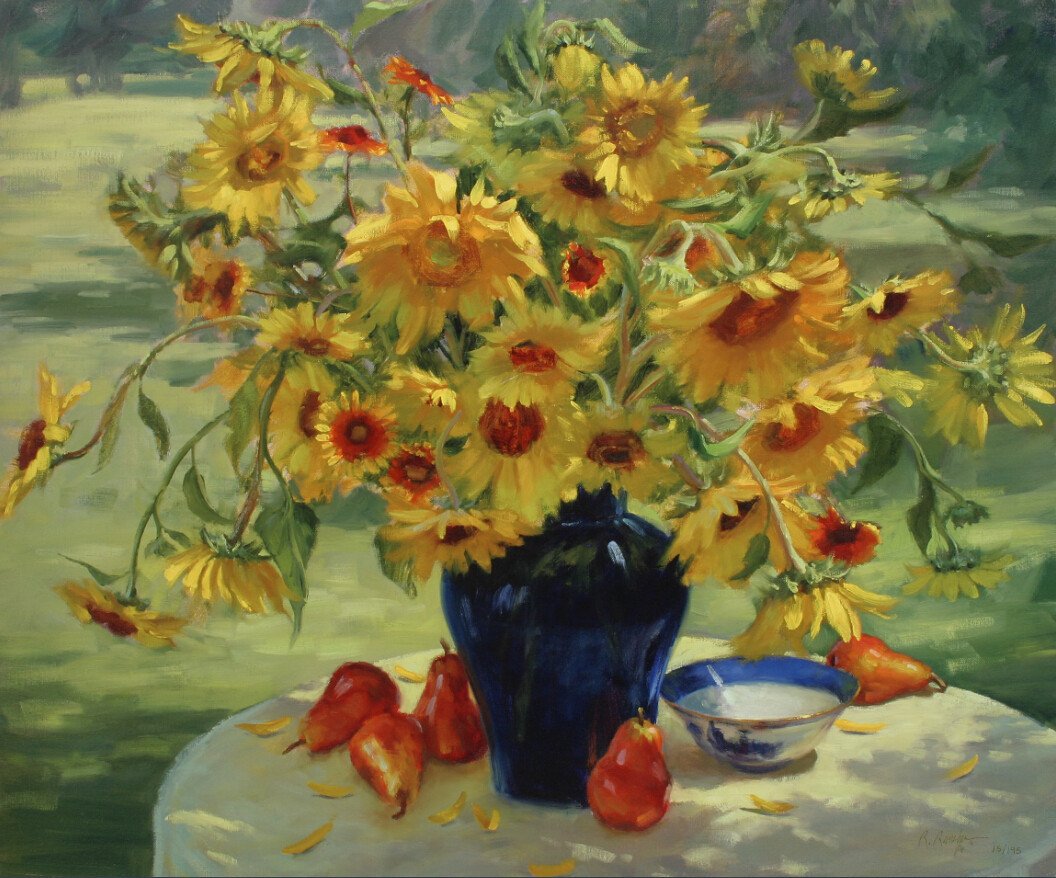 Chrysanthemums Vase Wallpaper AJ Wallpaper 2