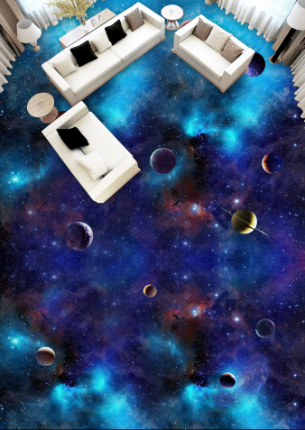 3D Vast Sky 035 Floor Mural Wallpaper AJ Wallpaper 2