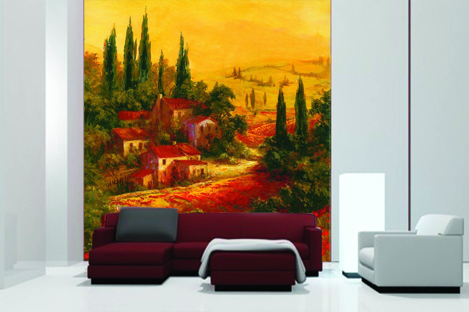 Village Scenery Wallpaper AJ Wallpaper