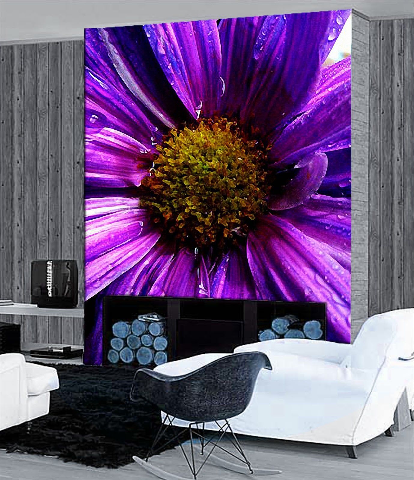 Fresh Purple Blossom Wallpaper AJ Wallpaper