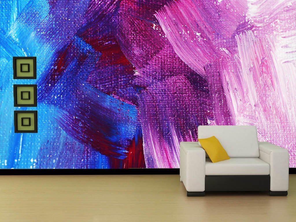 3D Smear Red 122 Wallpaper AJ Wallpaper