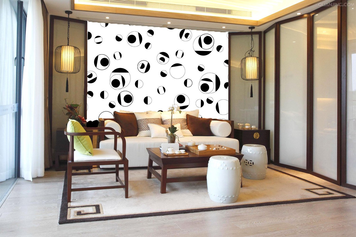 Black And White Patterns Wallpaper AJ Wallpaper