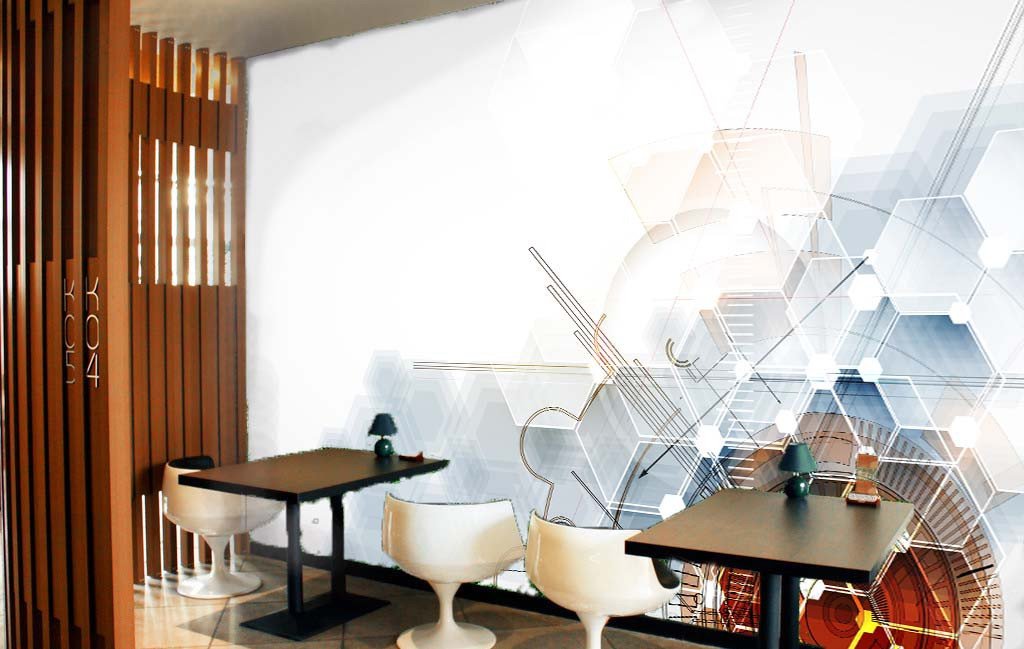 Abstract Shapes Wallpaper AJ Wallpaper