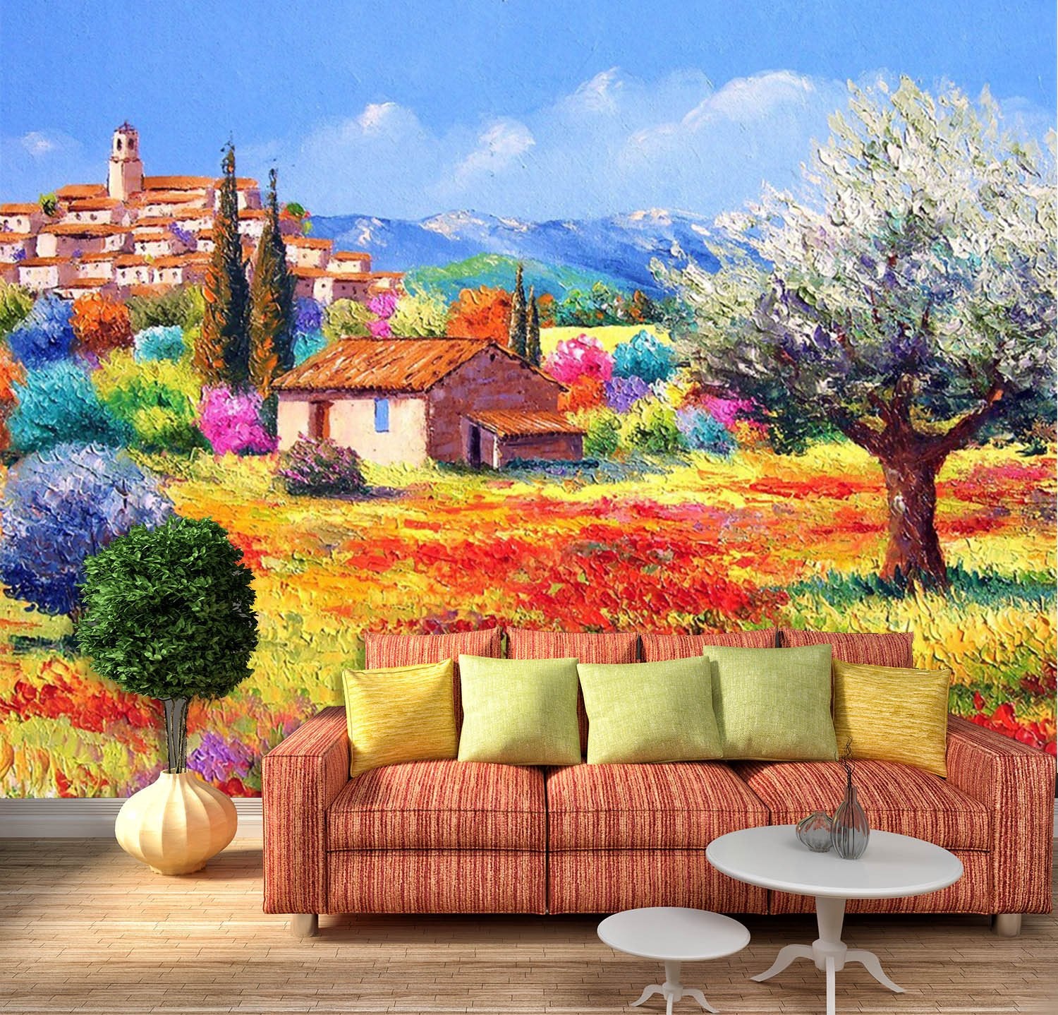 3D Beautiful Scenery Country 09 Wallpaper AJ Wallpaper