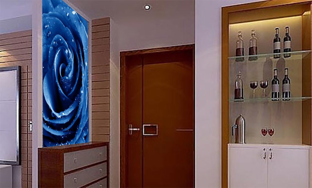 Blue Flower 1 Wallpaper AJ Wallpaper